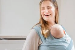 Babylonia - Tricot-Slen Organic - Draagdoek Baby - Silver Blue -Baby Care Verkoop 1200x800 158