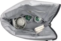 LÄSSIG Luiertas Rolltop Backpack Rugzak Incl Verschoningsmatje Denim Blauw Limited Edition -Baby Care Verkoop 1200x803