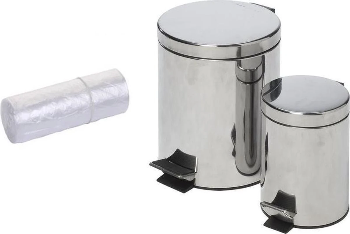 Merkloos Vuilniszakken 50 X 3 Liter | Klein, Doorzichtig Plastic | 27 X 30 Cm | Kleine Pedaalemmer Restafval Afval Zakjes 4 Merkloos Vuilniszakken 50 X 3 Liter | Klein, Doorzichtig Plastic | 27 X 30 Cm | Kleine Pedaalemmer Restafval Afval Zakjes - Image 4