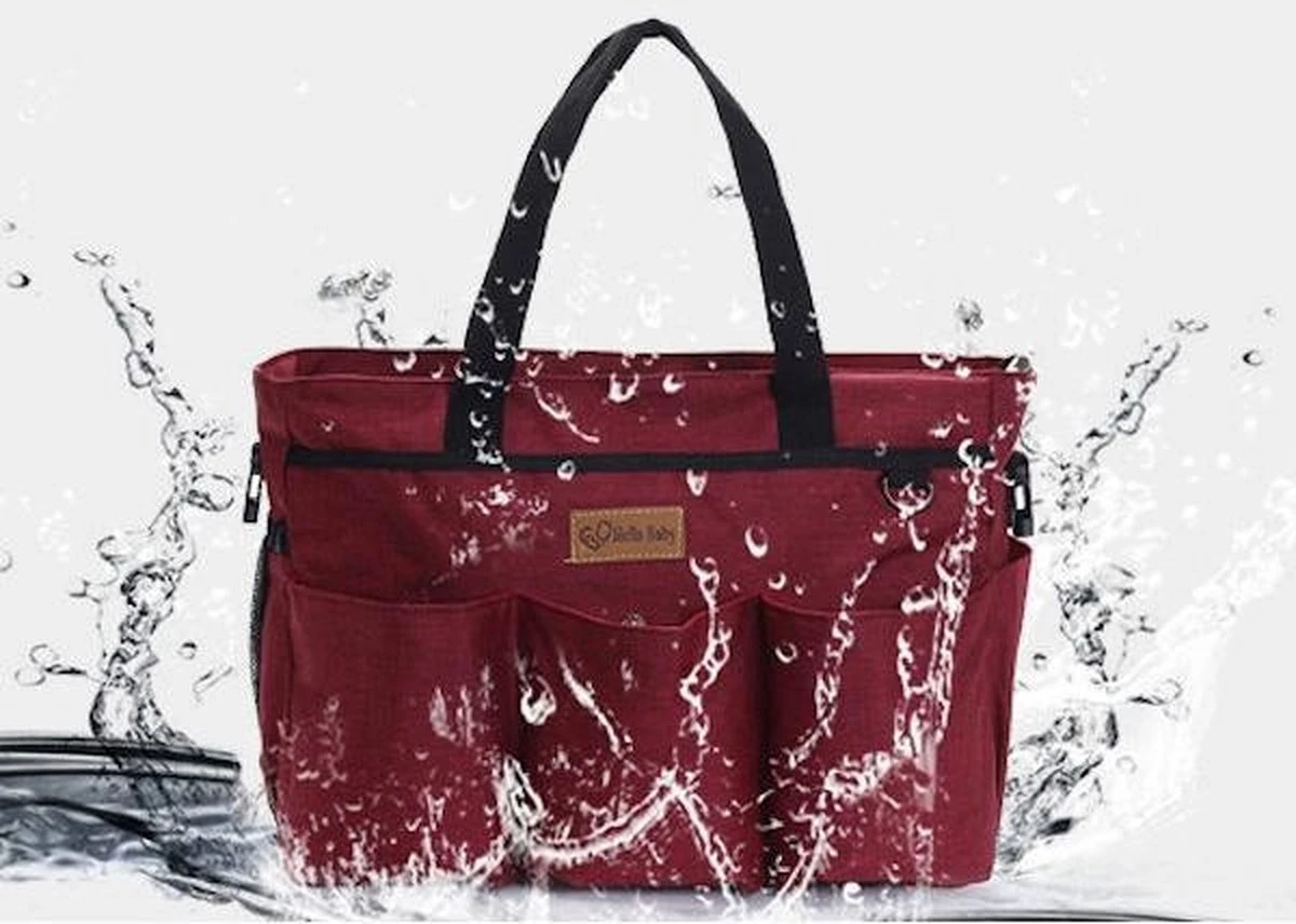 Merkloos Decopatent® Luiertas Schoudertas - Baby Verzorgingstas - Incl Verschoningsmatje & Flessenhouder - Vakken - Jongens/Meisjes - Grijs 5 Merkloos Decopatent® Luiertas Schoudertas - Baby Verzorgingstas - Incl Verschoningsmatje & Flessenhouder - Vakken - Jongens/Meisjes - Grijs - Image 5