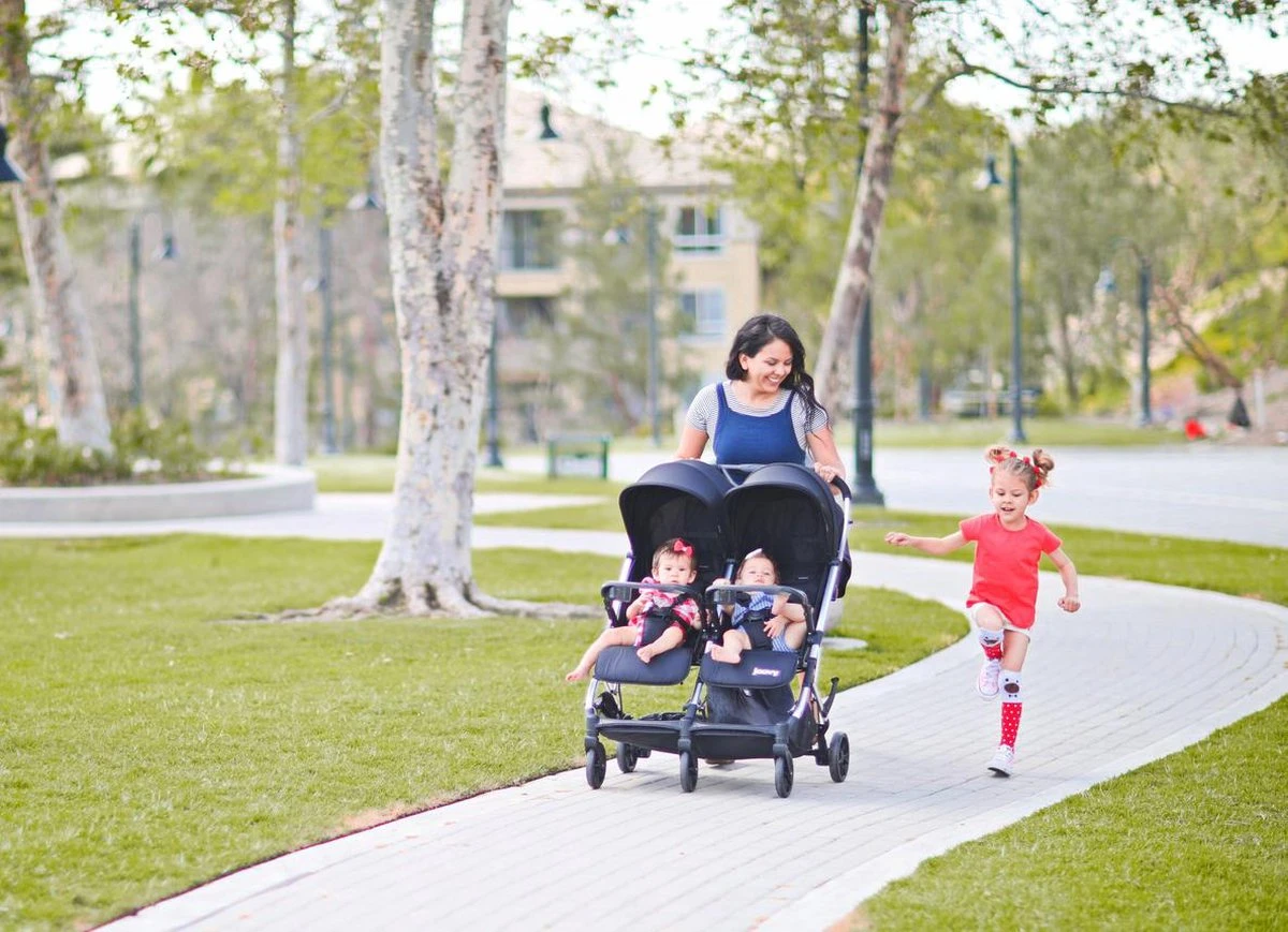 Joovy Kooper X2 Dubbele Buggy - Antraciet - Duo Buggy 4 Joovy Kooper X2 Dubbele Buggy - Antraciet - Duo Buggy - Image 4