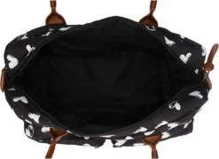 Kidzroom Black And White Luiertas - Zwart - Ophanglussen Kinderwagen - Verschoonmatje - Verstelbare Schouderband -Baby Care Verkoop 1200x872 1