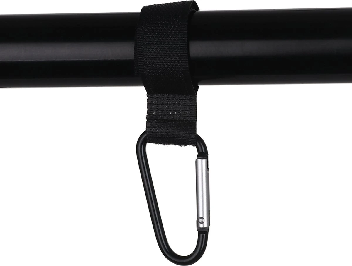 Merkloos Kinderwagen Haak - Tassenhaak - Boodschappenhaak - 2 Stuks - Zwart - Universele Haak - Buggyhaak - Kinderwagenhaak - Luiertashaak - Luiertas Haak 2 Merkloos Kinderwagen Haak - Tassenhaak - Boodschappenhaak - 2 Stuks - Zwart - Universele Haak - Buggyhaak - Kinderwagenhaak - Luiertashaak - Luiertas Haak - Image 2