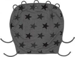 Dooky Universal Cover Zonnescherm Kinderwagen - Grey Stars -Baby Care Verkoop 1200x917 2