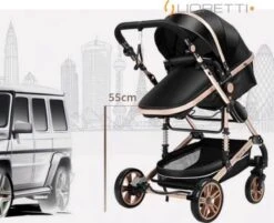 Merkloos Lioretti® Luxe Baby Buggy 3 In 1 | Baby Wagen | Kinderwagen Met Stoel En Wieg | Inklapbaar | Hoge Kwaliteit | Combi | Zwart 19 Merkloos Lioretti® Luxe Baby Buggy 3 In 1 | Baby Wagen | Kinderwagen Met Stoel En Wieg | Inklapbaar | Hoge Kwaliteit | Combi | Zwart -Baby Care Verkoop 1200x976 4