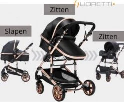 Merkloos Lioretti® Luxe Baby Buggy 3 In 1 | Baby Wagen | Kinderwagen Met Stoel En Wieg | Inklapbaar | Hoge Kwaliteit | Combi | Zwart 21 Merkloos Lioretti® Luxe Baby Buggy 3 In 1 | Baby Wagen | Kinderwagen Met Stoel En Wieg | Inklapbaar | Hoge Kwaliteit | Combi | Zwart -Baby Care Verkoop 1200x984 1