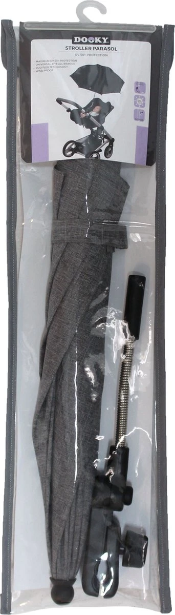 Dooky Parasol Kinderwagen Grijs Gemêleerd 8 Dooky Parasol Kinderwagen Grijs Gemêleerd - Image 8