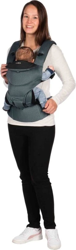 Dooky Ergonomische Draagzak Urban Comfort Green Emerald -Baby Care Verkoop 367x1200