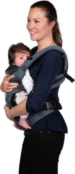 Dooky Ergonomische Draagzak Urban Comfort Green Emerald -Baby Care Verkoop 521x1200