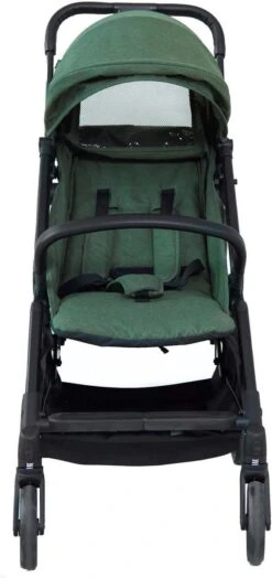 Prénatal Compact Buggy – Kinderwagen Met Boodschappenmand En Zonneklep - Traploos Verstelbare Wandelwagen – Inklapbaar Met 1 Hand - Plooibuggy Groen -Baby Care Verkoop 566x1200