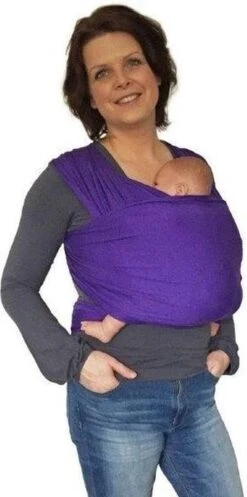 Smallvips Draagdoek Taupe - Rekbare Draagdoek Van Bamboo - Heerlijk Zacht En Koel - Ergonomisch Dragen -Baby Care Verkoop 596x1200 1