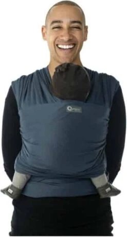 Babylonia Draagdoek - Tricot-Slen - Jeansblauw -Baby Care Verkoop 641x1200 1