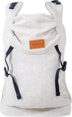 ByKay - Draagzak - Click Carrier Classic - Linnen Lace - Organic Linnen -Baby Care Verkoop 733x1200 2