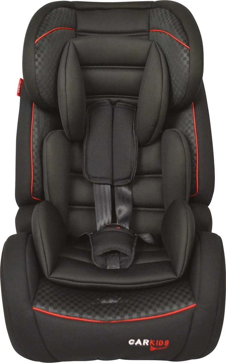 Carkids Verstelbaar Kinderautostoeltje Zwart En Rood | Kinderautostoel Groep 1-2-3 Met Isofix En Top Tether Connector | Kinderen Van 9 Maanden -12 Jaar | 9-36 Kg 2 Carkids Verstelbaar Kinderautostoeltje Zwart En Rood | Kinderautostoel Groep 1-2-3 Met Isofix En Top Tether Connector | Kinderen Van 9 Maanden -12 Jaar | 9-36 Kg - Image 2