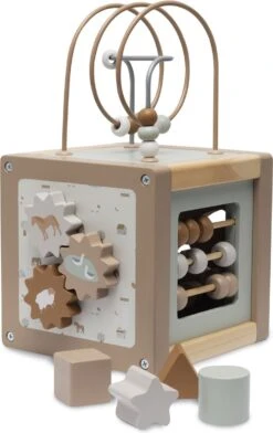 Jollein Houten Activiteitenkubus 15x15x15cm - Farm -Baby Care Verkoop 757x1200 3