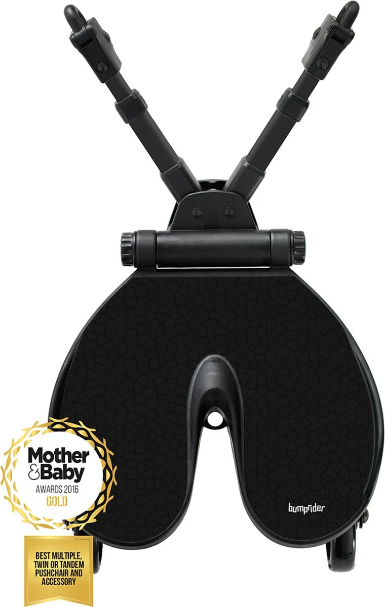 Bumprider - Universeel Meerijdplankje - Zwart 2 Bumprider - Universeel Meerijdplankje - Zwart - Image 2