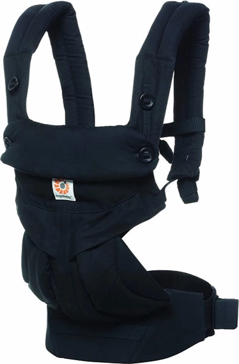 Ergobaby 360 Four Positions Baby Draagzak - Pure Black 1 Ergobaby 360 Four Positions Baby Draagzak - Pure Black