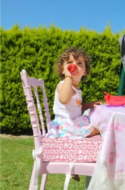 Stoelverhoger Babyjem Booster EasyClean Square Pink -Baby Care Verkoop 790x1200 2