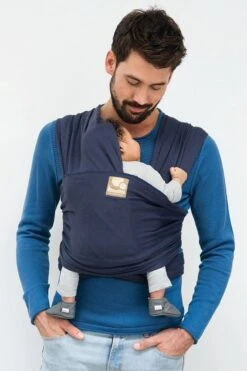 Babylonia Draagdoek - Tricot-Slen - Jeansblauw -Baby Care Verkoop 799x1200 14