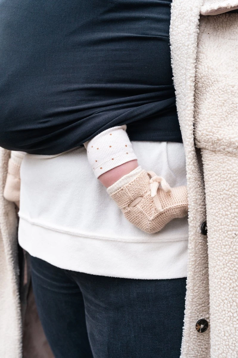 ByKay - Draagdoek - Rekbaar - Black - Maat M - Organic Katoen - Stretchy Wrap Deluxe - 3 Jaar - Buik - Heup 5 ByKay - Draagdoek - Rekbaar - Black - Maat M - Organic Katoen - Stretchy Wrap Deluxe - 3 Jaar - Buik - Heup - Image 5