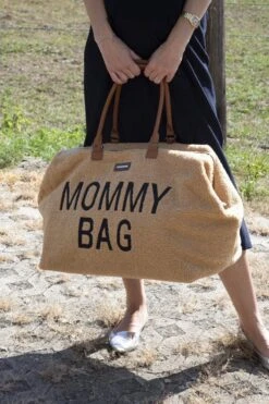 Childhome Mommy Bag Groot - Teddy - Beige 27 Childhome Mommy Bag Groot - Teddy - Beige -Baby Care Verkoop 799x1200 4