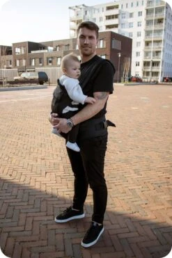 Deryan Pack Luxe Ergonomische Draagzak - Babydrager + Opbergvakjes - Zwart 32 Deryan Pack Luxe Ergonomische Draagzak - Babydrager + Opbergvakjes - Zwart -Baby Care Verkoop 800x1200 48