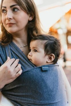 Baby Garden Draagdoek Grijs - Ergonomisch - Original - Inclusief Slabbetje -Baby Care Verkoop 801x1200 11