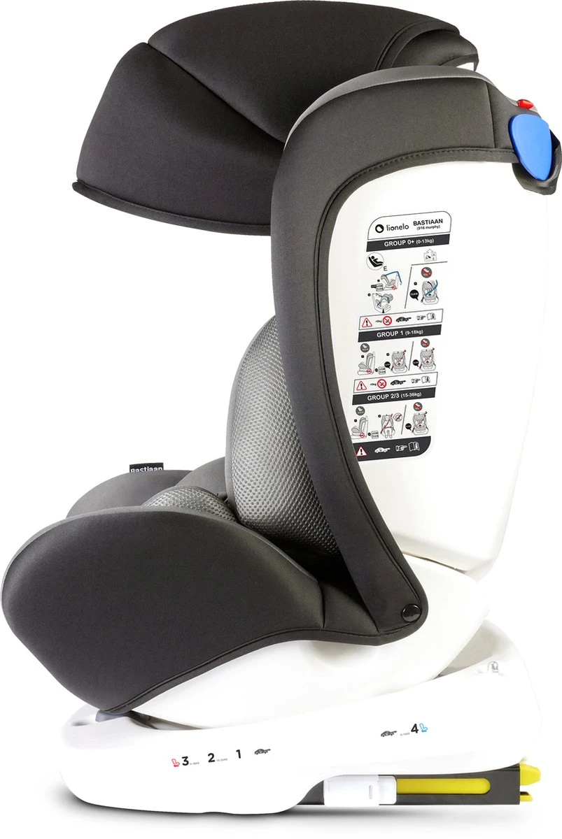 Lionelo Bastiaan - Autostoel - Roteerbaar - 0-36kg - 360° Draaibaar 20 Lionelo Bastiaan - Autostoel - Roteerbaar - 0-36kg - 360° Draaibaar - Image 20