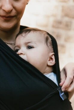 Baby Garden Draagdoek Zwart - Ergonomisch - Original - Gratis Slabbetje -Baby Care Verkoop 812x1200 3