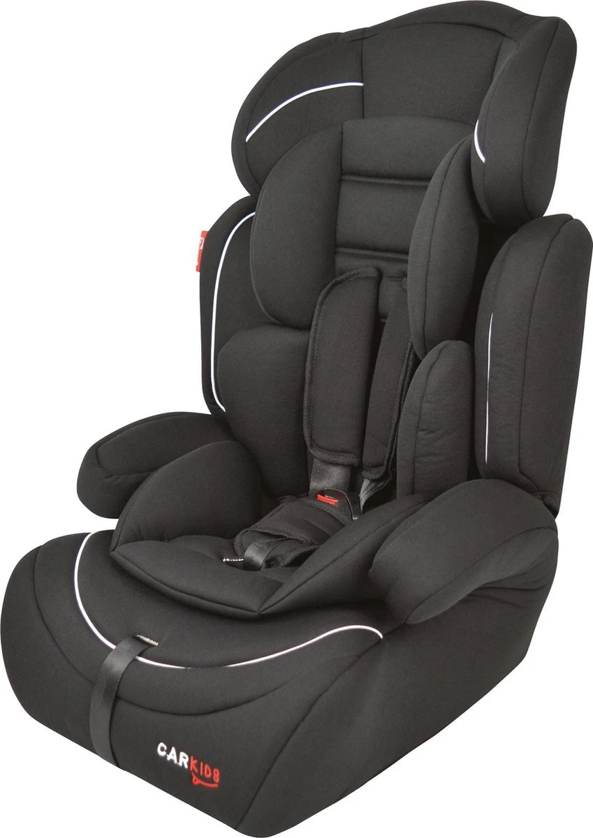 Carkids Verstelbaar Kinderautostoeltje Zwart En Wit | Kinderautostoel Groep 1-2-3 | Kinderen Van 9 Maanden-12 Jaar | 9-36 Kg 2 Carkids Verstelbaar Kinderautostoeltje Zwart En Wit | Kinderautostoel Groep 1-2-3 | Kinderen Van 9 Maanden-12 Jaar | 9-36 Kg - Image 2