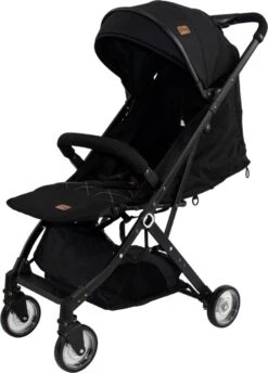 Ding Vivo Wandelwagen - Zwart - Inklapbare Buggy - Inclusief Boodschappenmandje En Zonnekap -Baby Care Verkoop 862x1200 3