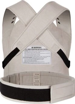 ROOKIE Baby Premium Draagzak- Design Buikdrager - Comfortabel En Ergonomisch - Pasgeboren Babydrager - Peuterdrager - Biologisch Katoen - Super Zacht - Unisex: Voor Mama En Papa (Beige) -Baby Care Verkoop 865x1200 4