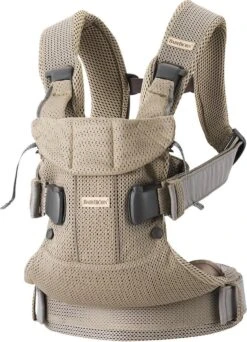 BabyBjörn Draagzak One Air - 3D Mesh - Grijs-beige -Baby Care Verkoop 867x1200 4
