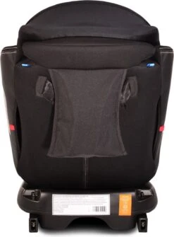 Cangaroo Pilot Black Leather SPS Isofix 360° 0-36 Kg Autostoel Met Zonnekap -Baby Care Verkoop 886x1200