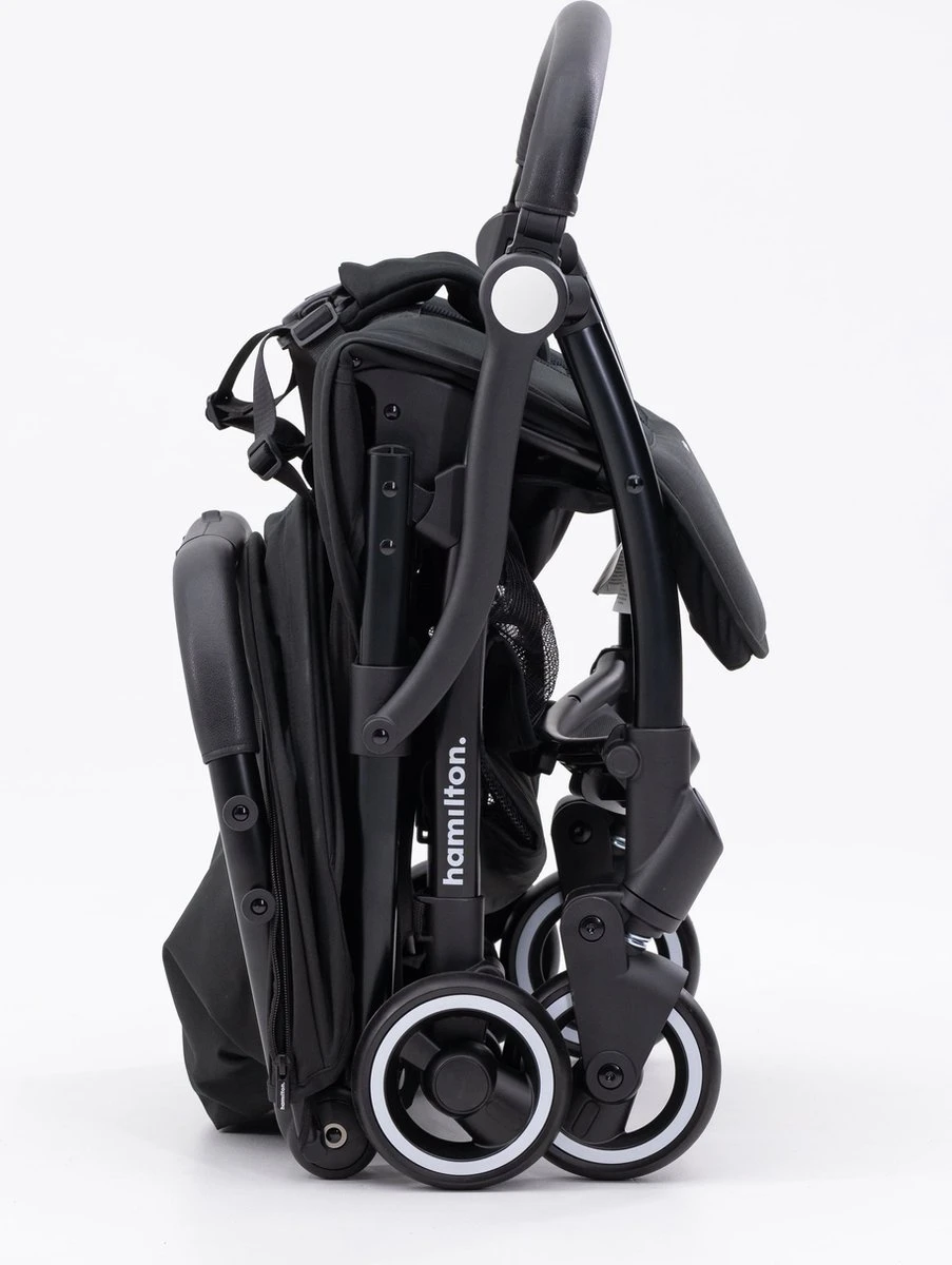 Hamilton By Yoop X1 Plus Buggy – Nieuw, Hoger, Uitgebreider 2023 Model – Premium Stroller Met One Hand Folding Technologie – Zwart – Lichte, Verstelbare En Wendbare Kinderwagen Met Vele Gemakken 11 Hamilton By Yoop X1 Plus Buggy – Nieuw, Hoger, Uitgebreider 2023 Model – Premium Stroller Met One Hand Folding Technologie – Zwart – Lichte, Verstelbare En Wendbare Kinderwagen Met Vele Gemakken - Image 11