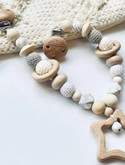 Wagenspanner Ster - Baby Wagenspanner Hout - Vrolijke Kinderwagenspanner - Eenvoudig Te Bevestigen - Kraamcadeau Voor Jongens En Meisjes - Completebabyuitzet - Baby Cadeau -Baby Care Verkoop 912x1200 4