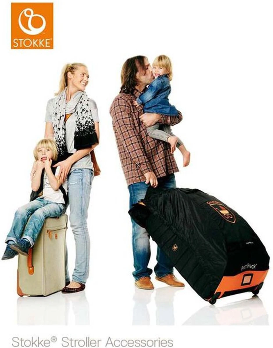 Stokke PramPack Transporttas - Zwart 4 Stokke PramPack Transporttas - Zwart - Image 4