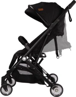 Ding Vivo Wandelwagen - Zwart - Inklapbare Buggy - Inclusief Boodschappenmandje En Zonnekap -Baby Care Verkoop 940x1200 4