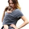 Baby Draagdoek Wrap Sling Comfortabel En Veilig 95% Katoen En 5% Spandex Natuurlijke Verfstof BuitenBaby