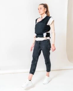 ByKay - Draagdoek - Rekbaar - Black - Maat M - Organic Katoen - Stretchy Wrap Deluxe - 3 Jaar - Buik - Heup 17 ByKay - Draagdoek - Rekbaar - Black - Maat M - Organic Katoen - Stretchy Wrap Deluxe - 3 Jaar - Buik - Heup -Baby Care Verkoop 960x1200 17