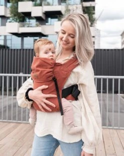 ByKay - Draagzak - Click Carrier Classic - Linnen Rusty Brown -Baby Care Verkoop 960x1200 8