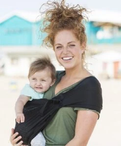 Minimonkey Mini Sling Draagzak - Zwart -Baby Care Verkoop 997x1200 2